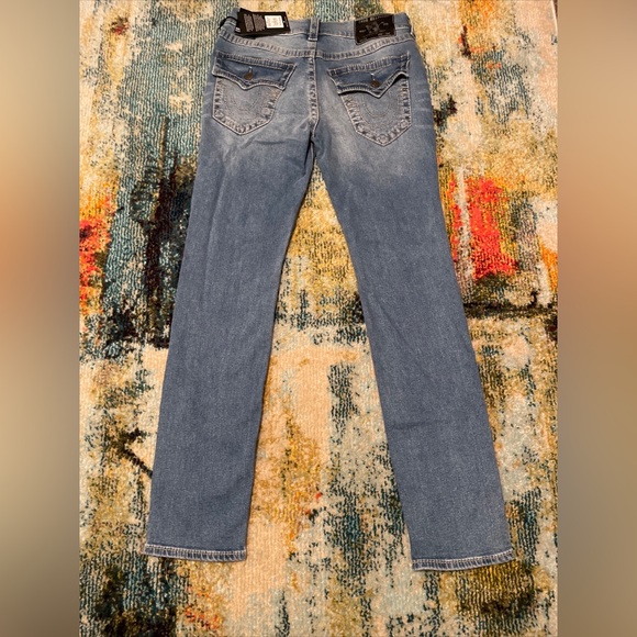 ❇️NWT❇️ - True Religion Jeans Men’s Rocco Flap Big T Size 31 - Picture 2 of 5